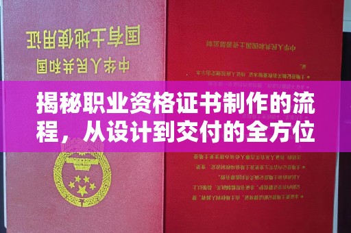 巴楚揭秘职业资格证书制作的流程，从设计到交付的全方位解析