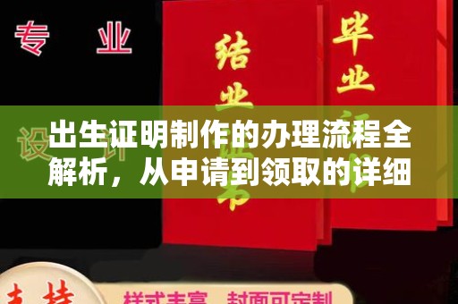 巴楚出生证明制作的办理流程全解析，从申请到领取的详细指南