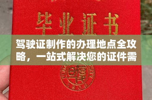 巴楚驾驶证制作的办理地点全攻略，一站式解决您的证件需求