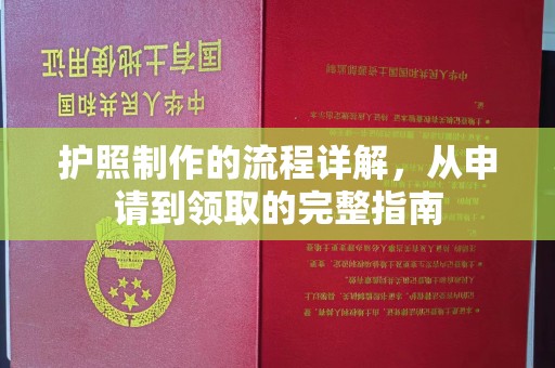 巴楚护照制作的流程详解，从申请到领取的完整指南