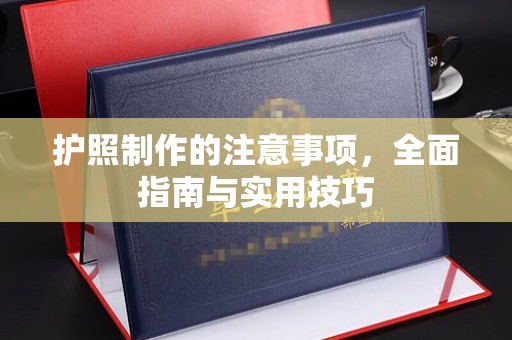 巴楚护照制作的注意事项，全面指南与实用技巧