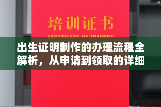 巴楚出生证明制作的办理流程全解析，从申请到领取的详细指南