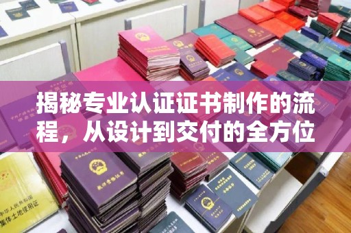 巴楚揭秘专业认证证书制作的流程，从设计到交付的全方位指南