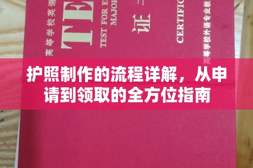 巴楚护照制作的流程详解，从申请到领取的全方位指南